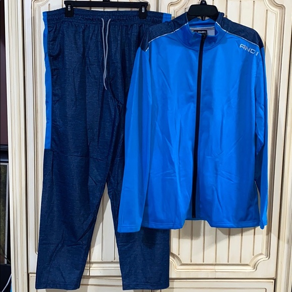 light blue sweatsuit